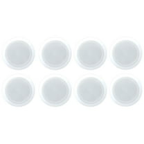 Pyle Home PDIC PRO Max Series 6.5'' Flush Mount Ceiling Speakers, 8 Pack