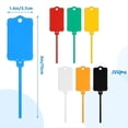 thumbnail image 2 of 200PCS Plastic Shipping Tags,1.46x2.48Inch, Hanging Tags with Sealing Strap,Shipping Cable Tie Tags Label, 2 of 6