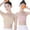 czb# PK5501, variant on CUZIBR Girls Underwear Bras Cute Cartoon Pattern Scoop Neck Wide Strap Comfortable Flexible Children'S Camisole Seamless Solid Color Soft Cozy Sports Cami Bralettes ,Beige2,12-14 Years