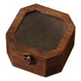 thumbnail image 4 of CarpNettore Wooden Storage Box Organizer Sturdy Keepsake Box for Entryway Kitchen Makeup Octagon Dark Brown, 4 of 7