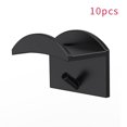 thumbnail image 1 of 2/4/10pcs Baseball Cap Rack Self-Adhesive Wall Mount Supports For Hats Clothes Holder, 1 of 5