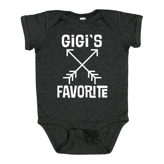 Inktastic Gigi Favorite Grandchild Boys or Girls Baby Bodysuit