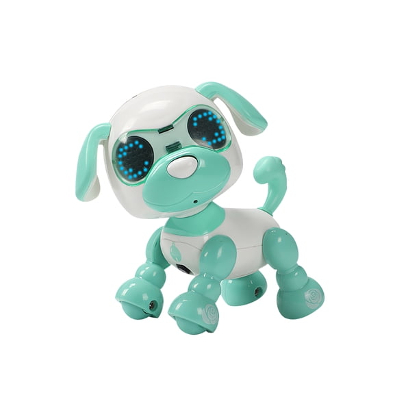Smart Robotic Puppy Mini Electric Pet Dog Juguete Interactivo Intelligent Talking Puppy Regalos De Cumpleaños Regalo De Navidad Juguete Para Niños Niños Niñas Cateissary FN003364-03