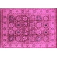 thumbnail image 1 of Ahgly Company Indoor Rectangle Oriental Purple Industrial Area Rugs, 5' x 8', 1 of 4