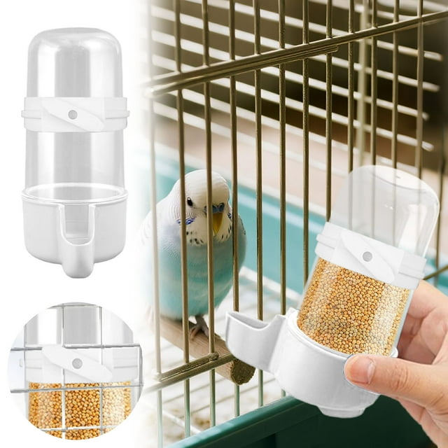 Automatic Bird Water Dispenser and Feeder Large Capacity Drinking for Parrots and Pet Birds