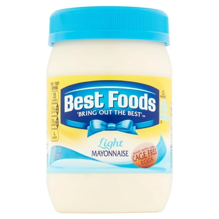 (2 Pack) Best Foods Light Mayonnaise, 15 oz