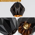 thumbnail image 2 of Lámpara Colgante Industrial Omgomne con Pantalla Geométrica Negra, 2 of 9