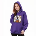 thumbnail image 4 of Craaazy Hoodies For Women Long Sleeve Hooded Sweatshirt Halloween Running Hooded Drawstring Tops With Pockets Gifts For Women, 4 of 5