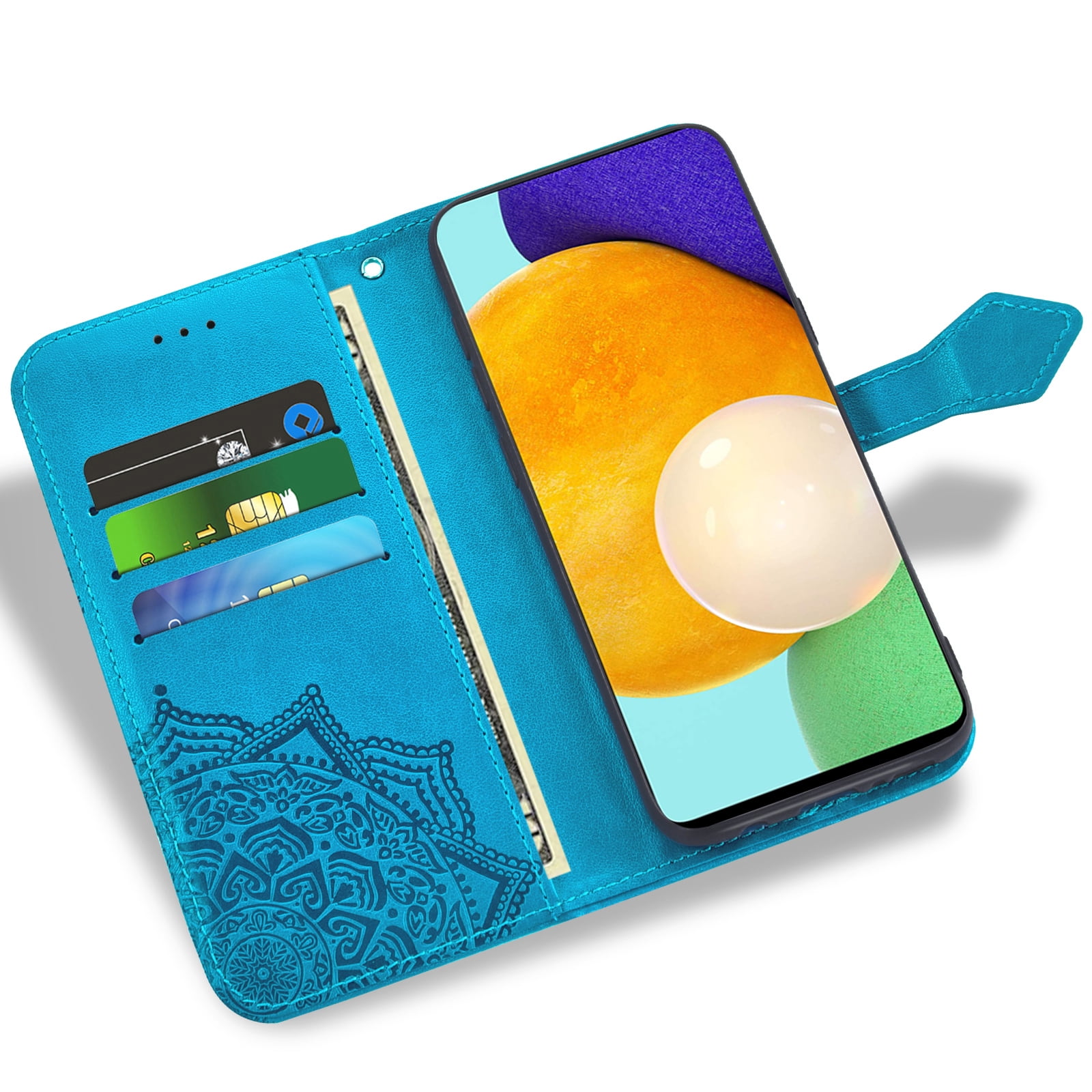 Asuwish Compatible with Google Pixel 3a XL Wallet Case Lanyard