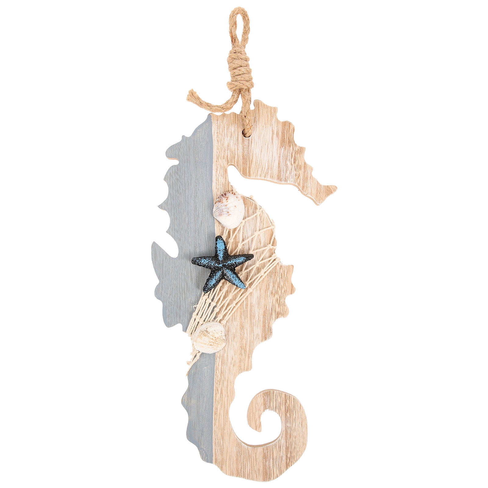 Seahorse Decor Wood Sea Horse Decor Nautical Style Art Wall Decoration