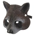 thumbnail image 2 of Xihbxyly Máscara de Media Cara de Halloween, Diseño Realista de Lentejuelas, Ajuste Cómodo, Disfraz de Carnaval Único, Perfecta para Mascaradas, Fiestas, Desfiles de Moda, Tamaño 22 X 24 Cm., 2 of 6
