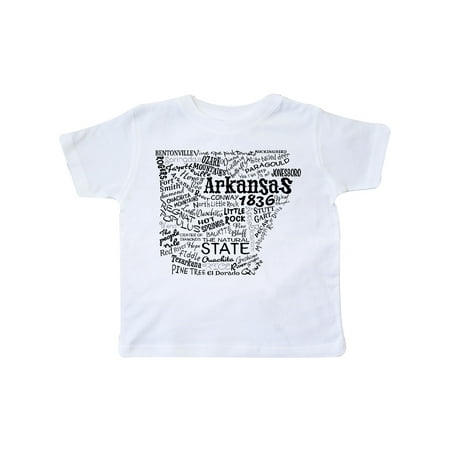

Inktastic Arkansas State word salad Gift Toddler Boy or Toddler Girl T-Shirt