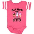 thumbnail image 3 of Inktastic Ice Cream Makes Everything Better Boys or Girls Baby Bodysuit, 3 of 5