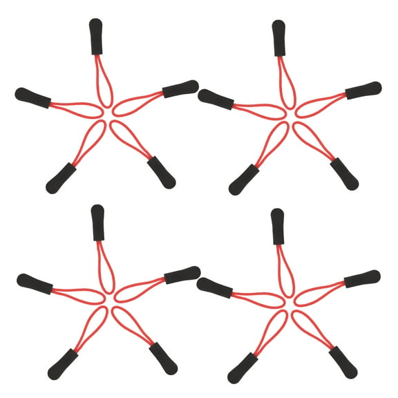 50 Pcs Zipper Pull Replacement Puller Decorative Battery Car Bracket Universal