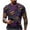 AM13_Dark Purple, variant on Mardi Gras Shirt for Men Funny Print Pullovers Fashion Casual Crew Neck Short Sleeve Shirts Fluorescence Yellow 4XL