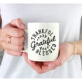 thumbnail image 3 of Koyal Wholesale Fall Autumn Season 11oz. Coffee Mug Gift, Thankful Grateful Blessed, Round, 1-Pack, 3 of 4