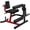Black/Red, variant on 4 in 1 Leg Extension Leg Curl Machine, Plate Loaded Adjustable Lower Body Workout Machine with Exercise Bench, Home Gym Weight Machine for Leg Strength Training
