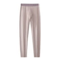 thumbnail image 3 of Styesk Men's Pants Men's Solid Color Underwear Base Seamless Tight Fitting Warm Pants, 3 of 9