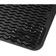 thumbnail image 4 of Silicone Dish Drying Mat for Multiple Usage,Easy clean,Eco-friendly,Heat-resistant Silicone Mat for Kitchen Counter or Sink,Refrigerator or drawer liner Black L 16 inches x 12 inches, 4 of 8