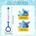 thumbnail image 3 of WRXMIJNHGSA Abs Water Spray Toys Under $5 Toys and Hobbies Water Spray Style Water Spray Toys High Pressure Pull Out Sprinkler Toy Water Toys For Couples Family And Friends Interactive Game, 3 of 8