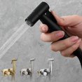 thumbnail image 2 of Upgrades Hand Bidet With Hot Cold Mixers Feminine Wash Bidet Warm Water Bidet Attachment Elderly Care Bidet Solution Brushed Gold, 2 of 5