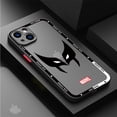 thumbnail image 4 of Funda Marvel Deadpool Wolverine para Apple iPhone XS Max 13 Mini 15ProMax 14 Pro XR 7 8 Plus 11 Pro SE 12 funda mate de lujo, 4 of 5