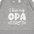 thumbnail image 3 of Inktastic I Love My Opa with Hearts Baby Sweatshirt, 3 of 4