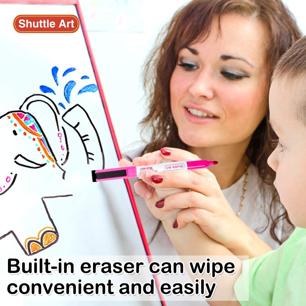 Shuttle Art Magnetic Dry Erase Markers, 20 Colors photo 7