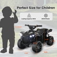 thumbnail image 3 of TLSUNNY Electric Ride-On ATV for Toddlers, 6V 4-Wheeler with Pedal Accelerator & Music, for Indoor/Outdoor, 3 of 9