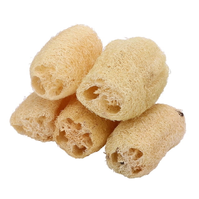 Esponjas De Cocina De Lufa, Cepillo Para Lavar Platos De Lufa De Absorción Eficiente, Reutilizable, , Con Múltiples Agujeros, Para Utensilios De Cocina