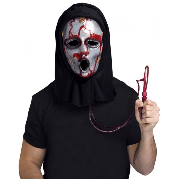 Bleeding Mask Adult Scream The TV Series Scary Halloween Costume Fancy