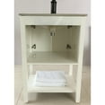 thumbnail image 4 of Bellaterra Home 24 in Single sink vanity-manufactured wood-white, 4 of 5