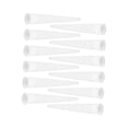 Plastic Tips Threaded NIYANGLE 50pcs Plastic Caulk Nozzles Caps White Screw Tips for Sealant ...