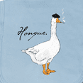 thumbnail image 3 of Inktastic French Goose Says Honque Baby Burp Cloth, 3 of 3