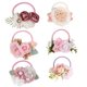 thumbnail image 2 of 6Pcs Floral Hair Ties For Girls Designed For Outdoor Photos Elastic Baby Hair Accessories Fix Hair, 2 of 2