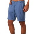 thumbnail image 4 of Pantalones Cortos De Algodón Para Hombre, Transpirables, Cas, 4 of 4