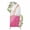 Pink White Yellow, variant on Arch Covers, Pink Marble Arch Covers Stretchy Backdrop 4'x1.65', Nature Marble Crack Yellow Lines Art Spandex Fitted Round Top Chiara Arches Backdrop Cover for Wedding Party Birthday Banquet