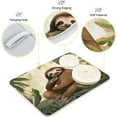 thumbnail image 4 of Cute Sloth Dish Drying Mat, Absorbent Microfiber Pad Protector For Kitchen Counter Top Mat Dish Drainboard 16x18in Home Decor, 4 of 7