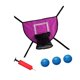 thumbnail image 5 of Accesorio de aro de baloncesto para trampolín, portería de baloncesto blanda para entrenamiento infantil Baloncesto azul, 5 of 8
