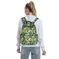 thumbnail image 5 of Yiaed Football Doodle Print Lightweight Backpack Travel Backpacks Hiking Daypack for Women Men, 5 of 5