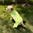 thumbnail image 5 of Lightweight Mesh Dog Four-Leg Jumpsuit with Leash Ring, Sun-Protective Summer Pet Clothes for Small Breeds, Breathable Cooling Puppy Outfit, Ideal for Hiking, Walking & Daily Wear, 5 of 5