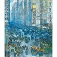 thumbnail image 3 of Hassam, Childe 20x23 Black Modern Framed Museum Art Print Titled - Fifth Avenue, 1919, 3 of 5