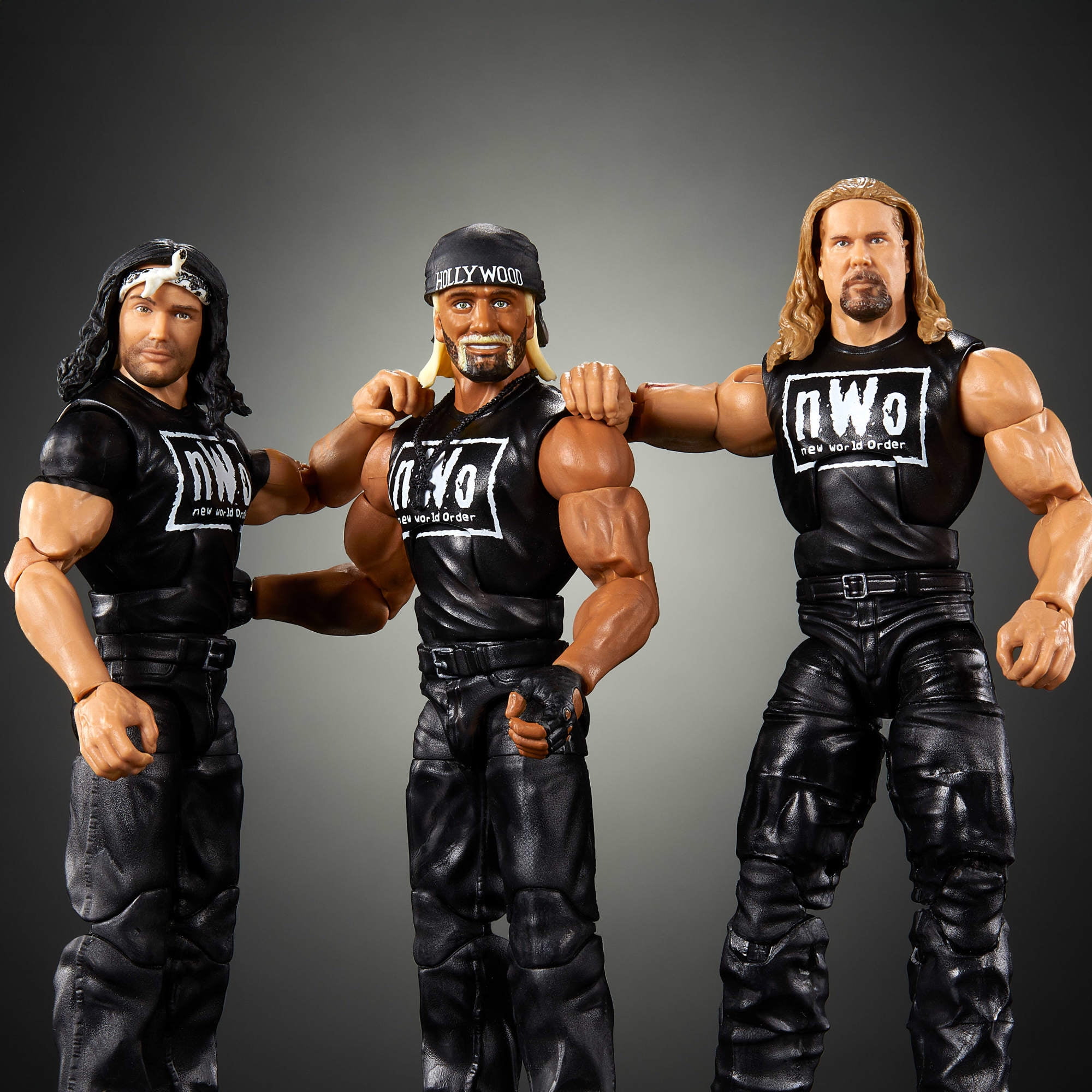 WWE フィギュア 3体 WWE Elite Pack of 3 Action Figures with Accessories, 6-inch