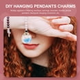 thumbnail image 3 of 30 piezas de dijes de bolas de cristal para pendientes sencillos, colgantes DIY, 3 of 8