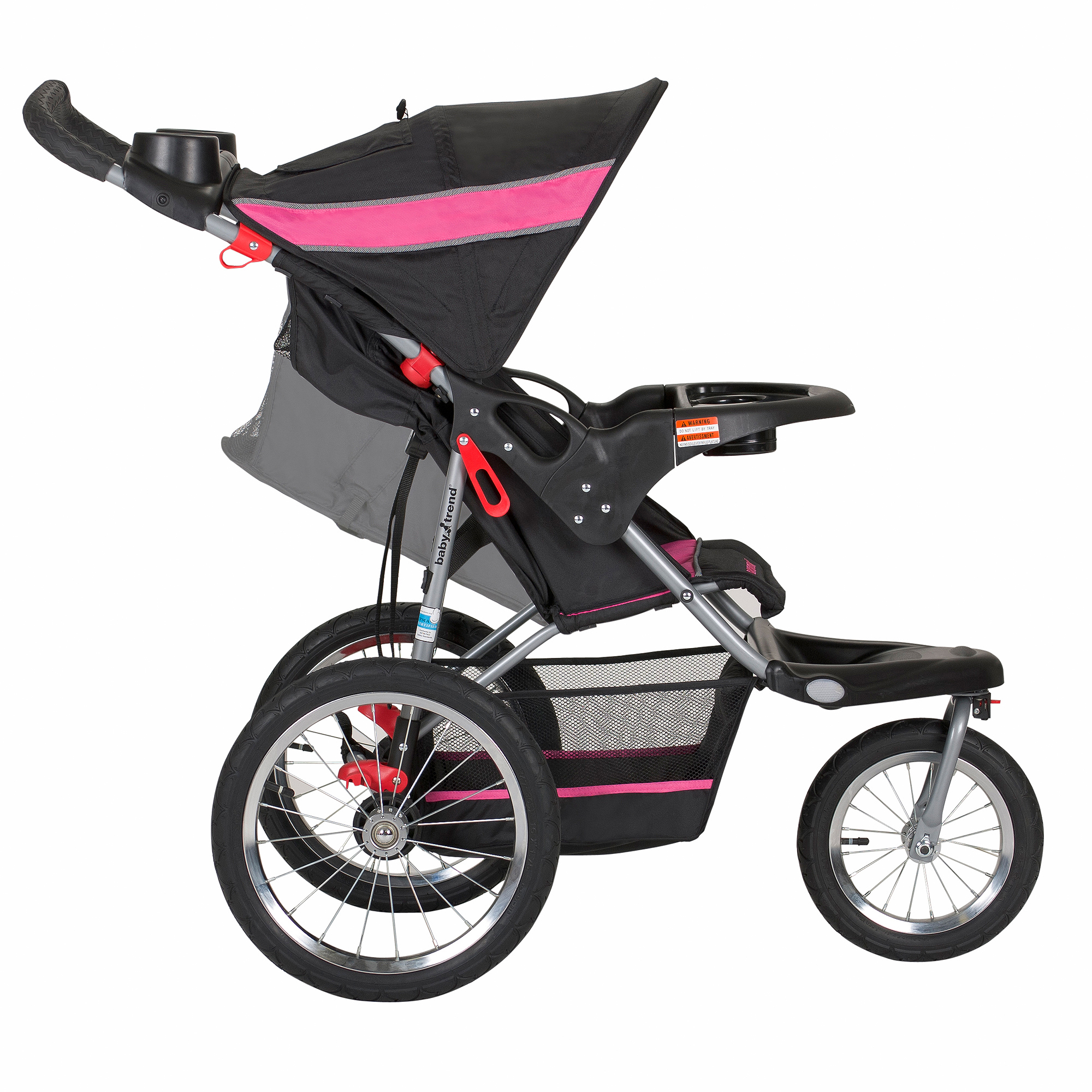 Baby Trend Expedition Travel System Stroller, Pink - image 4 of 6