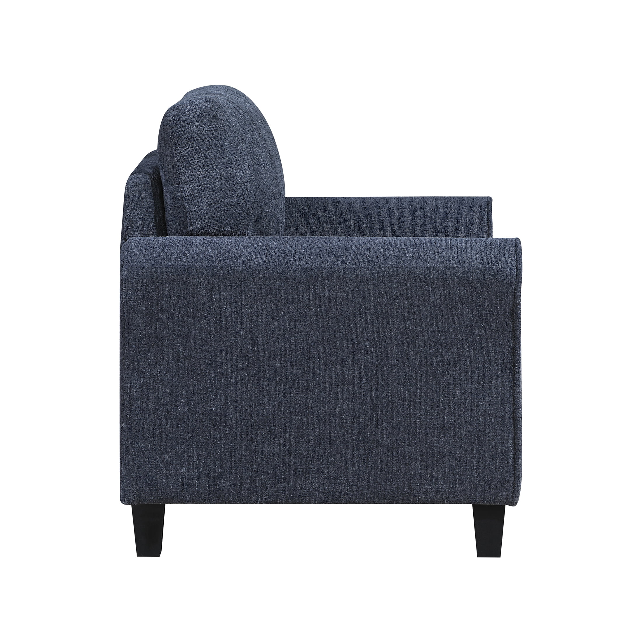 OakvillePark Sevoria Chenille Accent Chair, Blue