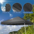 thumbnail image 4 of Al Fresco 8'x8' Party Canopy Tent, Heavy Duty Outdoor Camping Gazebo, for Patio BBQ Backyard Wedding, 4 of 8