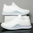 thumbnail image 3 of Men's Breathable Lightweight Outdoor Non-slip Soft Sole Sneakers, Spring Slip On Casual Shoes,  And Summer, 3 of 9