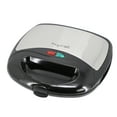 thumbnail image 4 of MegaChef Electric Compact Aluminum Nonstick Sandwich Maker in Black, 4 of 7
