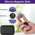 thumbnail image 3 of Bolas magnéticas de silicona BUSOHA, paquete de 8 unidades, para aliviar el estrés, 3 of 7